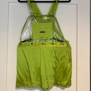 Xers 90's green Skort overalls